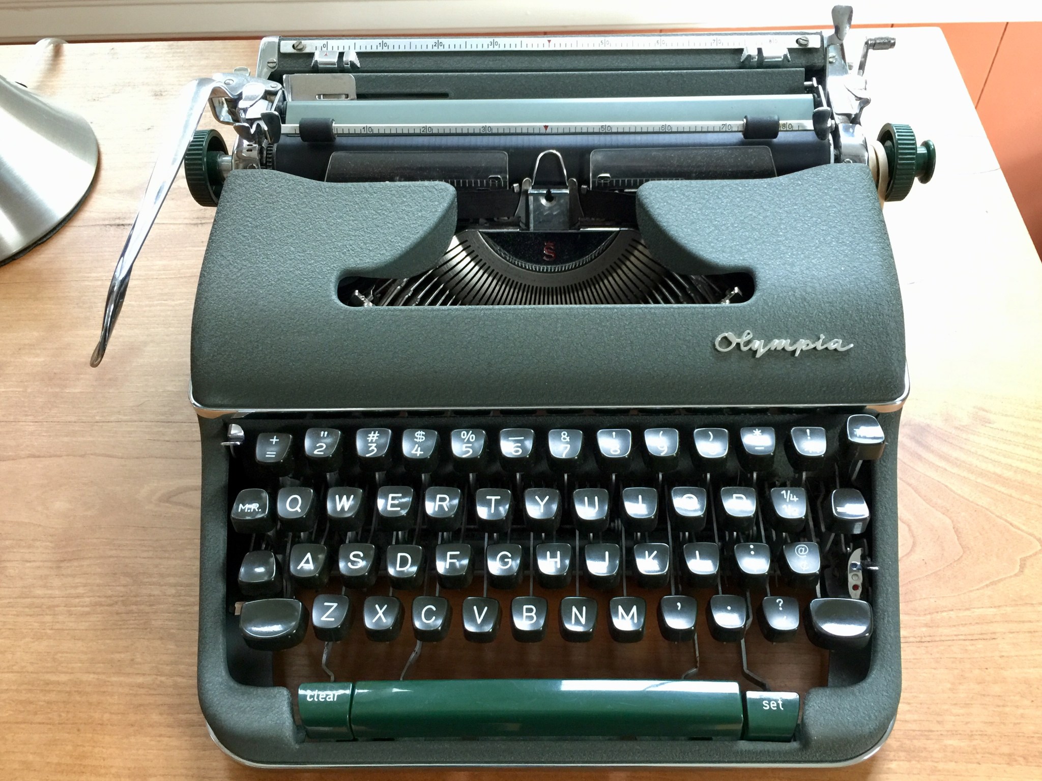 Olympia SM4 Portable Typewriter